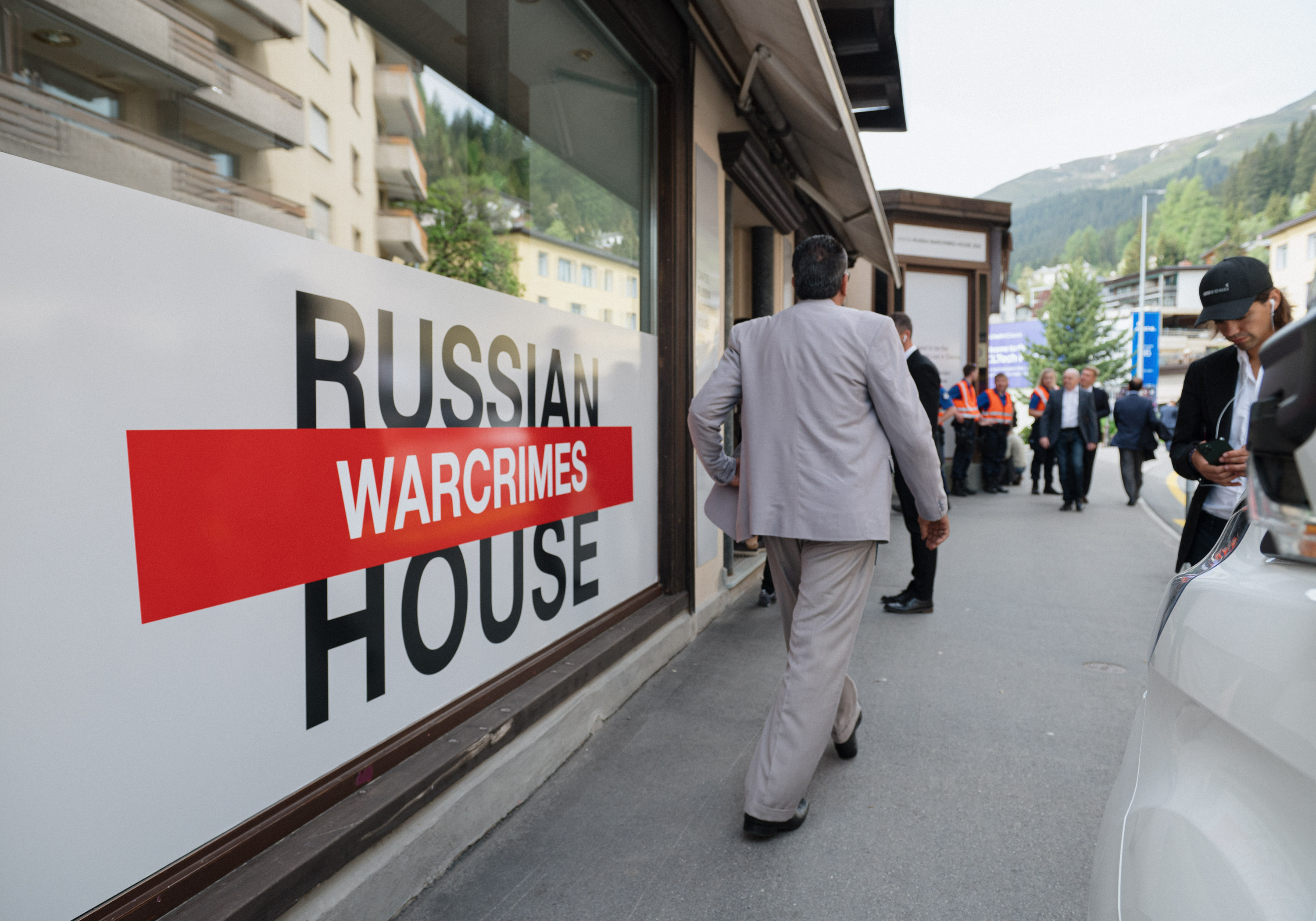Открытие Russian War Crimes House